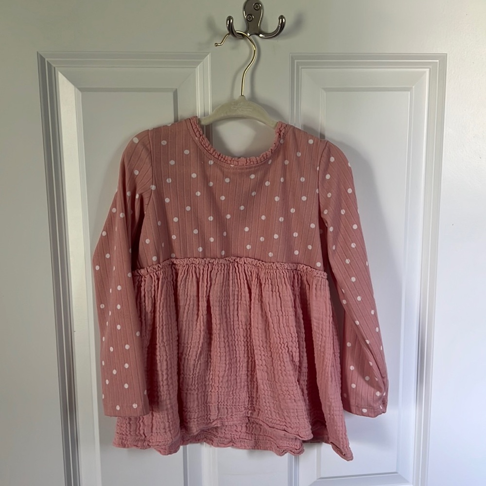 Matching Set Girls Dusty Pink 3T